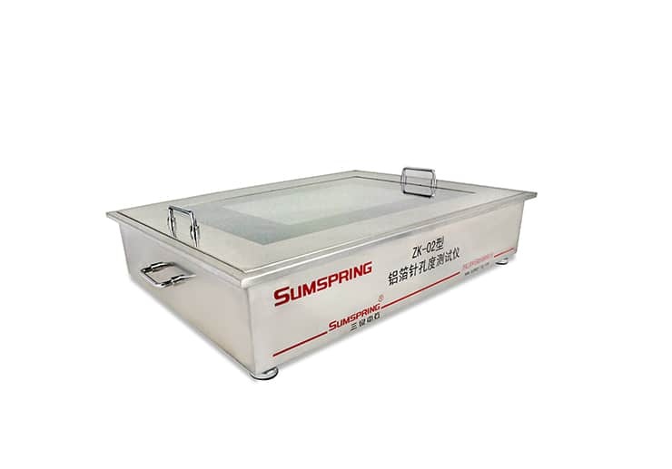 鋁箔針孔度檢測儀(圖1) 鋁箔針孔度檢測儀(圖1)