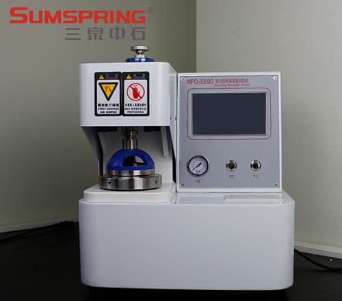 全自動耐破強度試驗機實物圖